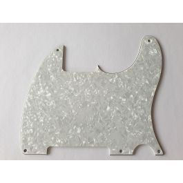 4Ply Guitar Pickguard For Fender Telecaster Tele Esquire –White Pearl 