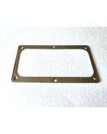 Metal chrome pickup mounting ring fits vintage Gibson thunderbird bass + screws