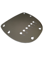 Jazzmaster / Jaguar hardtail bridge conversion plate chrome