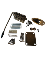 Stratocaster antique brass vintage relic hardware parts kit USA 10.8mm string spacing