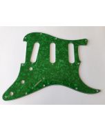 4-ply stratocaster standard pickguard green pearl fits fender