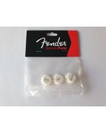 Fender stratocaster knob set parchment v/t/t 005-6254-049