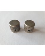 Set of 2 relic antique dark chrome control knobs set fits CTS