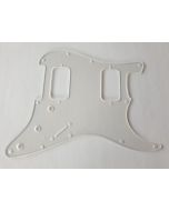 Stratocaster HH humbucker pickguard transparent fits Fender