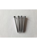 (4) Neck plate screws 4,5 x 45mm chrome TS-04-C