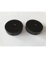 Set of 2 Jaguar Jazzmaster roller knobs for Fender USA