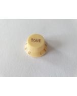 Stratocaster metric size bell knob Ivory tone KI-240-T