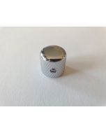 (1) Guitar and bass metric dome knob chrome KCH-210