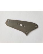 American professional Jaguar upper control plate for mini switch relic antique chrome