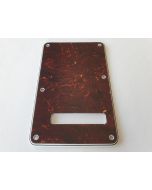 Stratocaster standard back plate 4ply brown tortoise fits fender