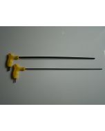 (1) Long allen head truss rod adjusting hex key wrench 1/8"