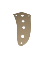 Jaguar guitar Kurt Cobain Left Hand control plate chrome