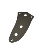 Jaguar left handed guitar control plate chrome fits CTS pots