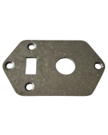 Kurt Cobain Jaguar Guitar Switch Plate relic antique chrome + screws