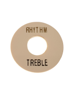 Rhythm treble cover toggle ring washer for guitar cream / gold