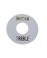 Rhythm treble cover toggle ring washer for guitar white / gold