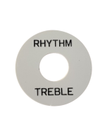 Rhythm treble cover toggle ring washer for guitar white / black