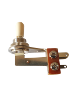 Right angle 3 way toggle guitar switch with Ivory tip SW-10