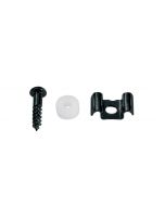 1 Guitar butterfly style string guide black + screw SH-2-B