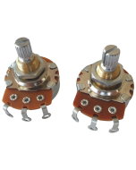 Potentiometer Full Size Audio and Linear 1 meg pots set for Jaguar and Jazzmaster