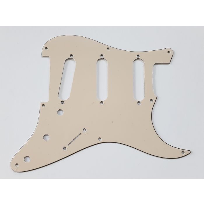 3-ply 3ply stratocaster guitar 8 hole 57 pickguard cream fits fender