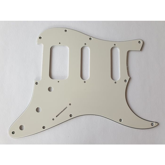 * NEW Parchment HSS Stratocaster PICKGUARD for Fender Strat 3 Ply Standard 