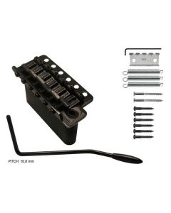 Wilkinson Steel stratocaster tremolo kit 10.8mm black WVCS/B