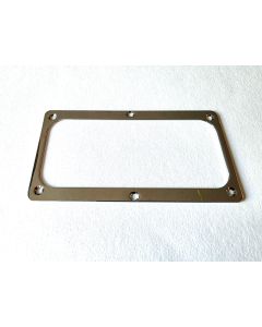 Metal chrome pickup mounting ring fits vintage Gibson thunderbird bass + screws