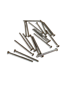 Bulk set of 20 Humbucker mounting screws chrome USA thread 