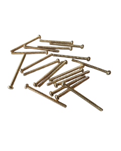 Bulk set of 20 Humbucker mounting screws gold USA thread 