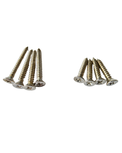 Humbucker mounting ring screw set nickel 4x long & 4x short fits Gibson