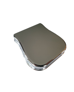 Vintage telecaster guitar 52 ashtray bridge cover chrome