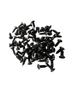 Bulk set of 50 Jack plate mounting screws black