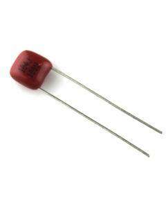 (1) Guitar and Bass quality .01uF 100V capacitor red 
