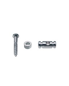 Guitar string guide 6.5mm height nickel SH-8-N