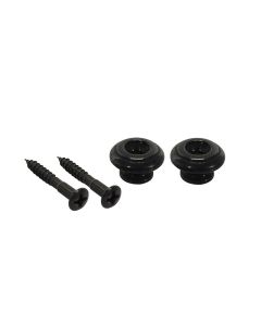Strap holders - buttons set of 2 black + screws EP-S-B