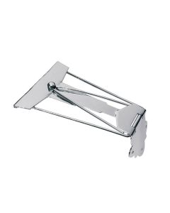 Quality tailpiece solid metal chrome 6 string guitar T-14-C