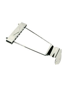 Nickel trapeze tailpiece for ES-335 guitar models T-2-N