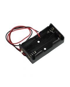 Battery guitar holder box case for 2x 1.5V batteries