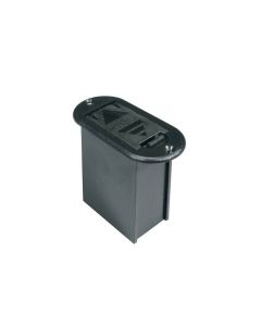 Guitar and bass battery holder box black BH-2000