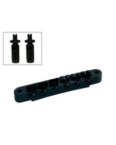 Les Paul tune o matic quality guitar bridge black + studs B-165-B