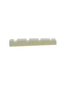 Jazz bass slotted flat bone nut pre-cut 38mm fits Fender