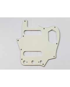 Jaguar 62 reissue USA guitar pickguard 3ply parchment fits fender