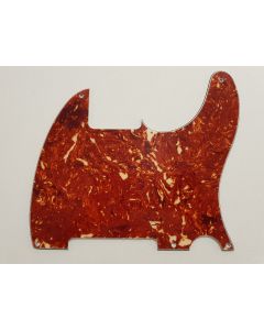 Telecaster esquire pickguard 4ply red tortoise fits fender