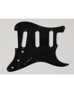 1-ply stratocaster 8 hole 57 pickguard black fits fender