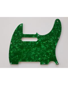 Telecaster standard pickguard 4ply green pearl fits fender