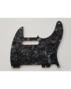 Telecaster standard pickguard 4ply black pearl fits fender