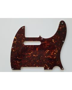 Telecaster standard pickguard 4ply brown tortoise fits fender