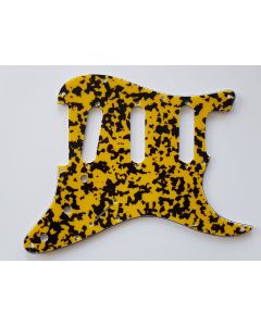 4-ply stratocaster 62 pickguard yellow black fits fender