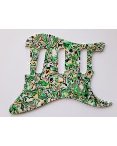 Stratocaster 62 pickguard 4ply abalone fits fender